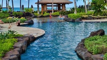 Utomhuspool och uppvÀrmd pool