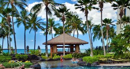 3 Schlafzimmer, 3 Bäder Beach Tower Villa im Ko Olina Resort. Familienfreundlich!