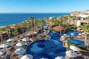 Outdoor pool, a heated pool - Pueblo Bonito Sunset Resort, Cabo San Lucas, Mexico (Cabo San Lucas)