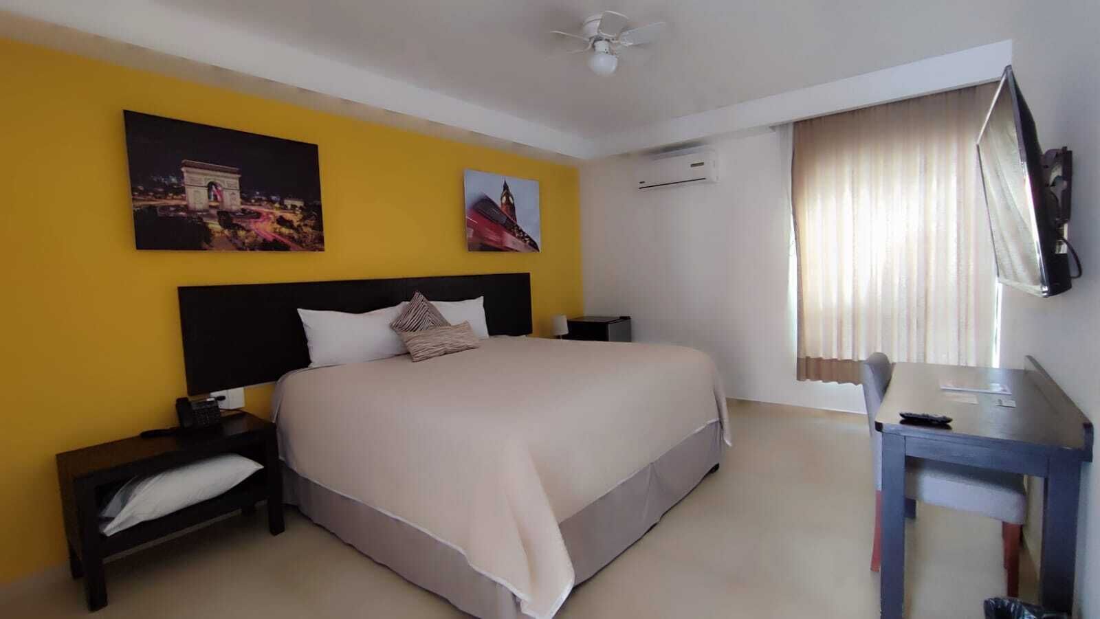 Chambre Deluxe | Bureau, chambres insonorisées, Wi-Fi gratuit, draps fournis