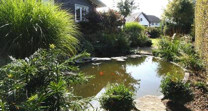 Cozy Chalet With Pond, Malmedy