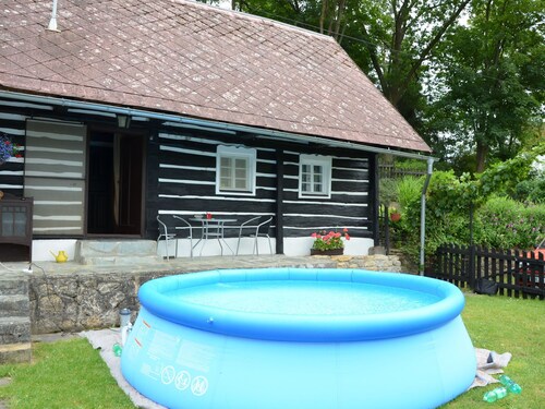 Cozy Block House With Garden Pool at the Edge of the Bohemian Paradise