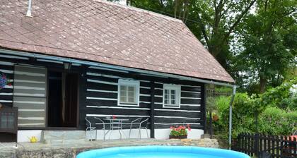 Cozy Block House With Garden Pool at the Edge of the Bohemian Paradise