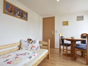 Bangalô | 2 quartos, individualmente mobiliados, roupa de cama