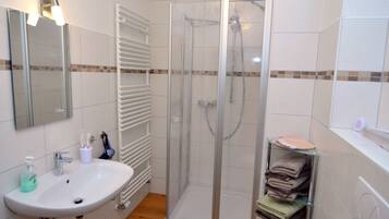 Dusche, Handtücher