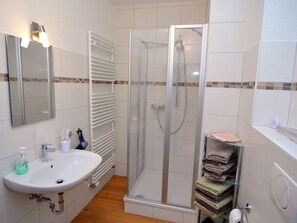 Dusche, Handtücher