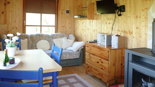 DVD player - Cozy Holiday Home in Cattenstedt With Private Terrace (Blankenburg)