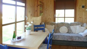 House | Living room | DVD player - Cozy Holiday Home in Cattenstedt With Private Terrace (Blankenburg)