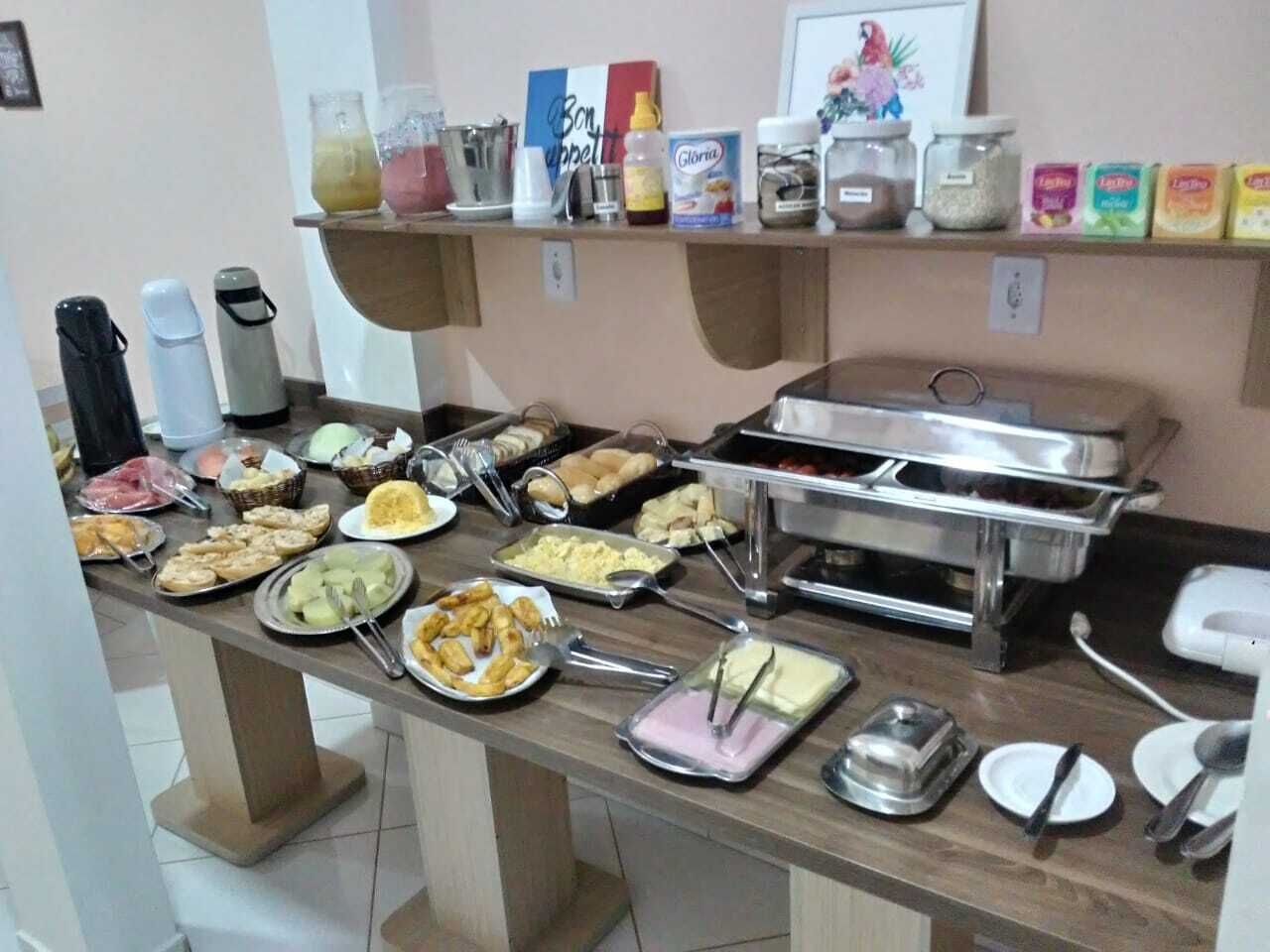 Petit déjeuner continental compris tous les jours