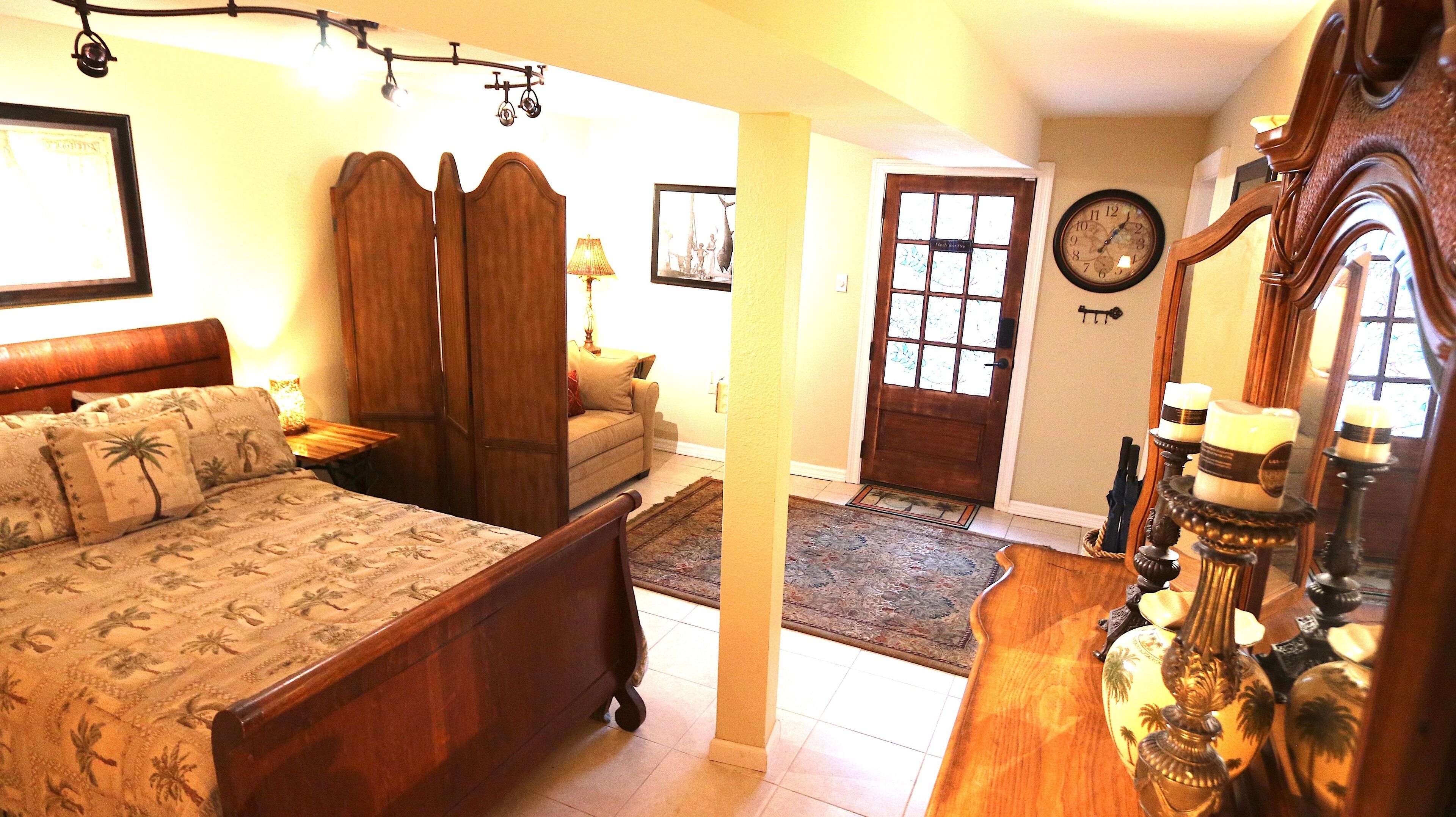 2 chambres, fer et planche à repasser, Wi-Fi, draps fournis