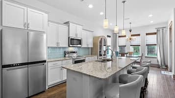 Dishwasher, dining tables