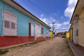 Fachada de la propiedad