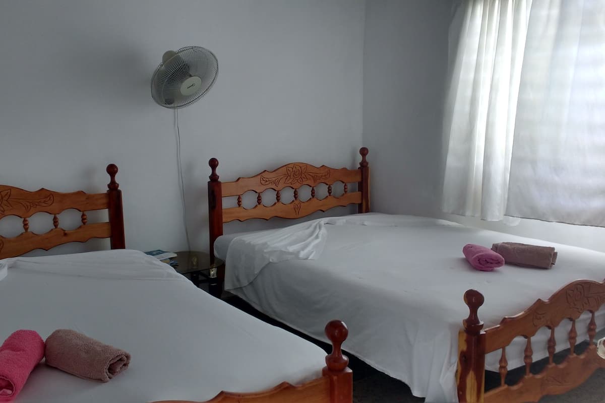 Free WiFi, bed sheets