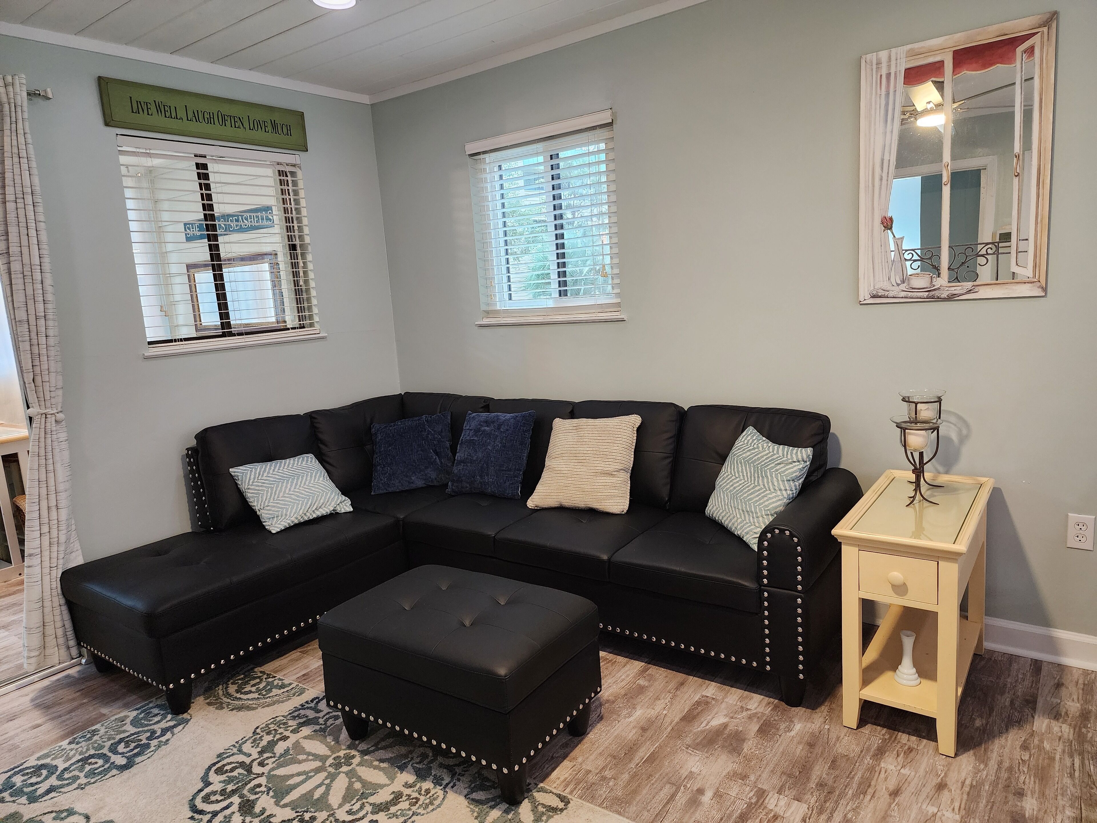 Smart-tv en een kantoor