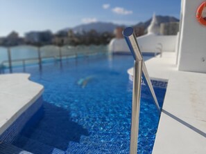 Pool auf dem Dach