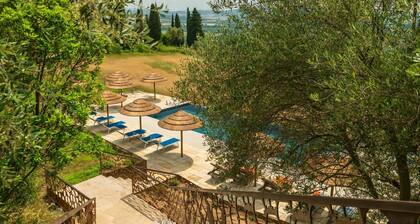 Lovely apartment for 4 guests with pool, WIFI, A/C, TV, terrace and pets allowed