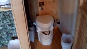 Towels, soap, toilet paper