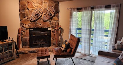 Walk to Dolly Sods, Enjoy Mountain Views + Gas Fireplace & Jacuzzi Tub!