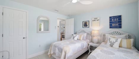 3 bedrooms, iron/ironing board, travel crib, free WiFi