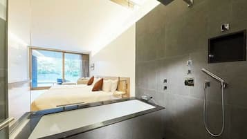 Twin Room, Balcony, Garden View | Egyptian cotton sheets, premium bedding, down comforters
