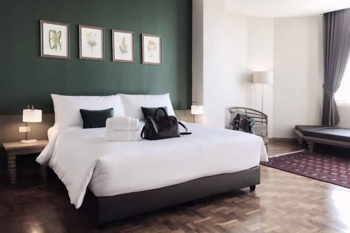 2 camere, biancheria da letto di alta qualità, copriletto in piuma