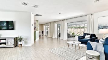 Smart-tv en tafelvoetbal