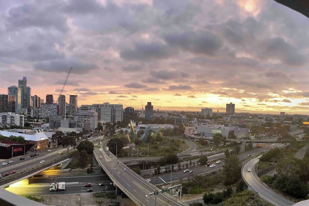 Vista desde la propiedad
