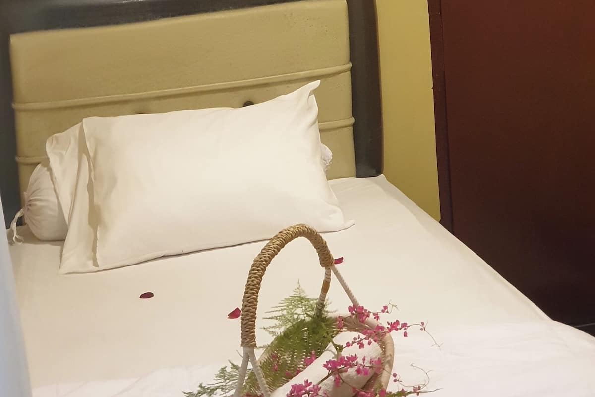 ห้องซิงเกิล | โต๊ะทำงาน, Wi-Fi ฟรี, ผ้าปูที่นอน