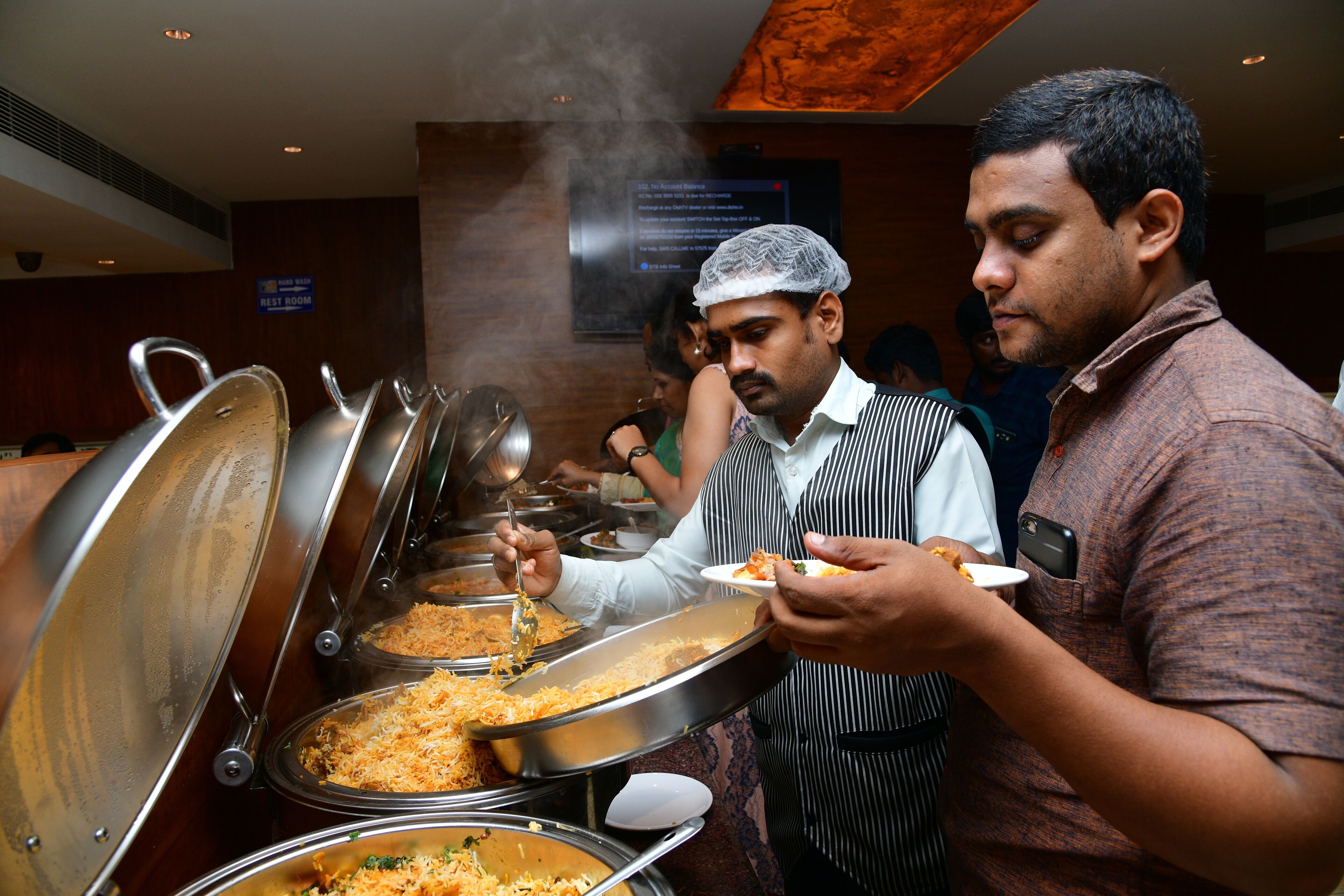 Free daily full breakfast