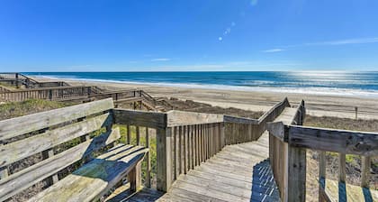 ‘1 Ocean Fun:' Emerald Isle Apt, Steps to Beaches!