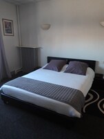 Individually decorated, individually furnished, desk, blackout drapes