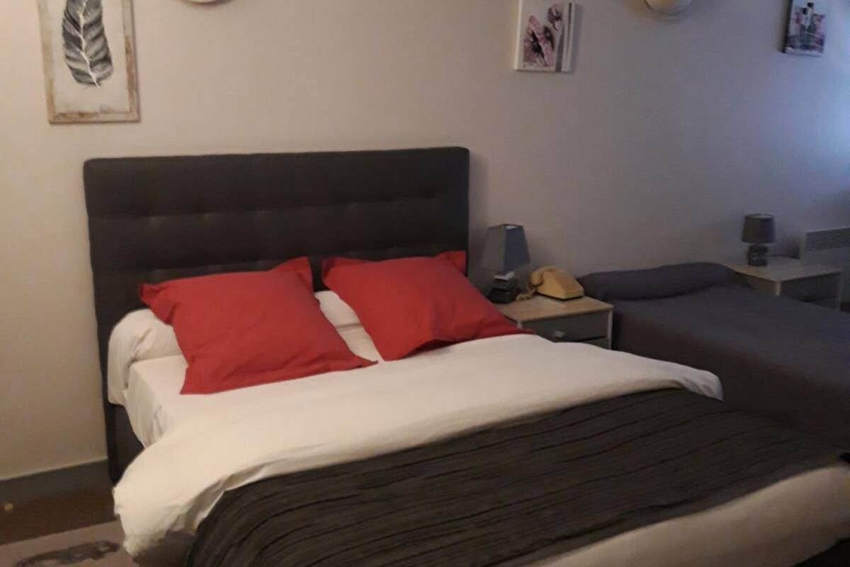 individually decorated, individually furnished, desk, blackout curtains