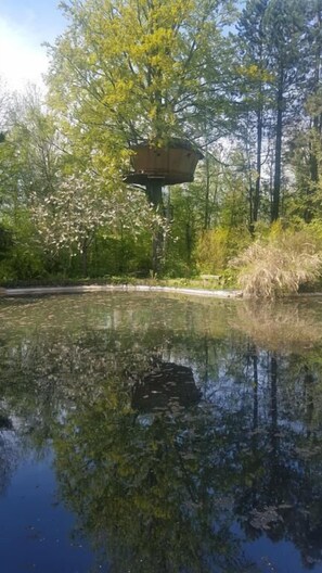Cabin, Ensuite, River View (Cabane Au fil de l'eau)