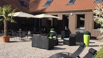 Uitzicht vanuit accommodatie