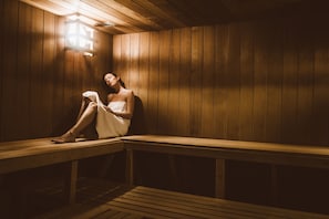 Sauna, hot tub, steam room, Turkish bath/hammam, body treatments - CGH Résidence boutique le Lodge des Neiges (Tignes)