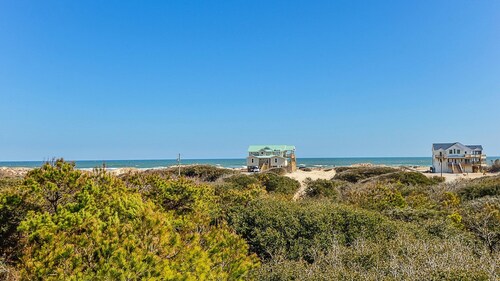 Oceanside, 5 BRs, Wild Horses, 600 ft to Beach Access, 4wheel Drive Area, 4x2398, The T House