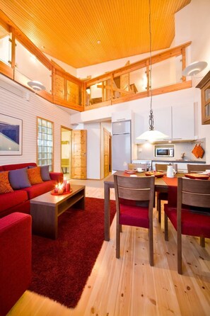 อพาร์ทเมนท์, 3 ห้องนอน, ซาวน่า (83 m2) | บริการอาหารในห้องพัก