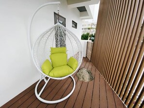 Habitación doble (2F) | Balcón