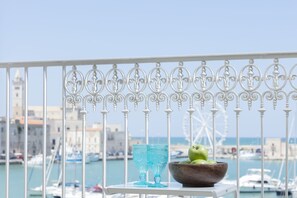 Deluxe Quadruple Room, Harbour View, Sea Facing (Vittoria Grande) | View from room - Dimore Marinare (Trani)