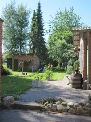 Feuerstelle | Garden view - Pottkiekerhus (Luhnstedt)
