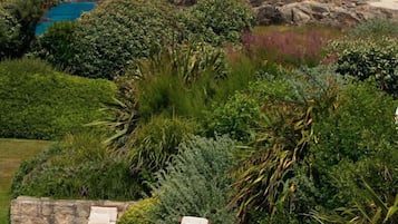 Vista a la playa o el mar