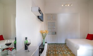 Classic Studio, Balcony, City View | In-room safe, desk, laptop workspace, blackout drapes - Paamonim Central Studios (Jerusalem)