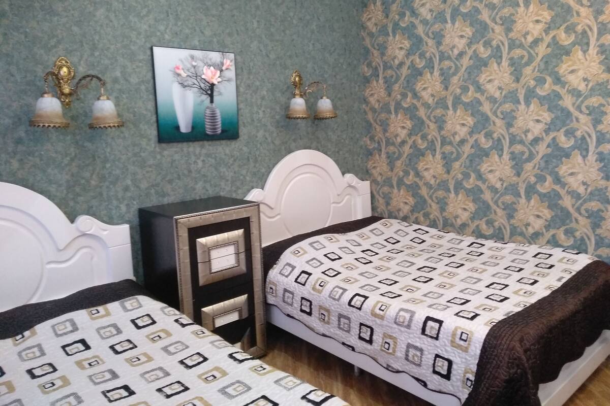 Family Room | Blackout drapes, soundproofing, iron/ironing board, rollaway beds