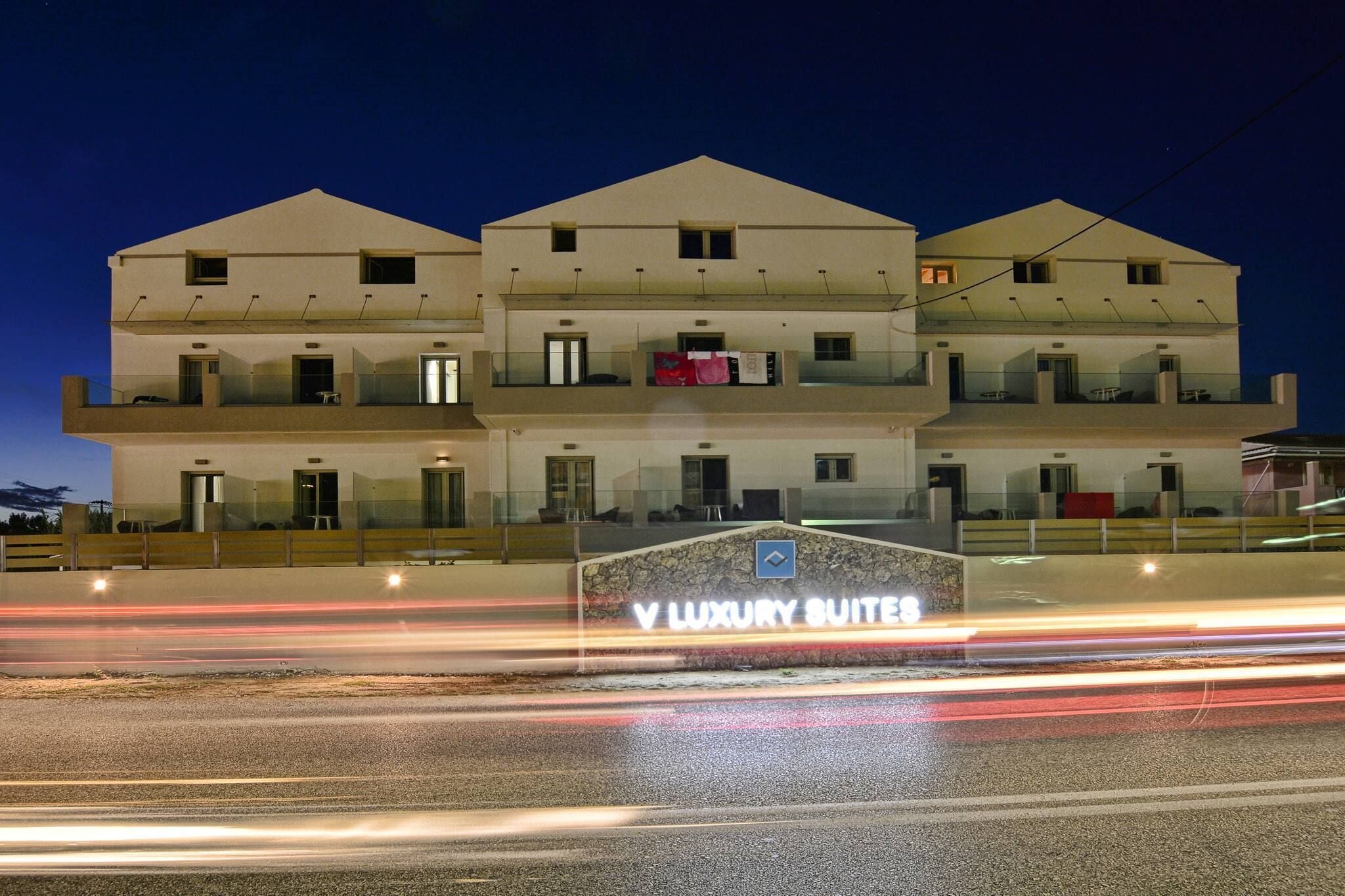 front of property – evening/night