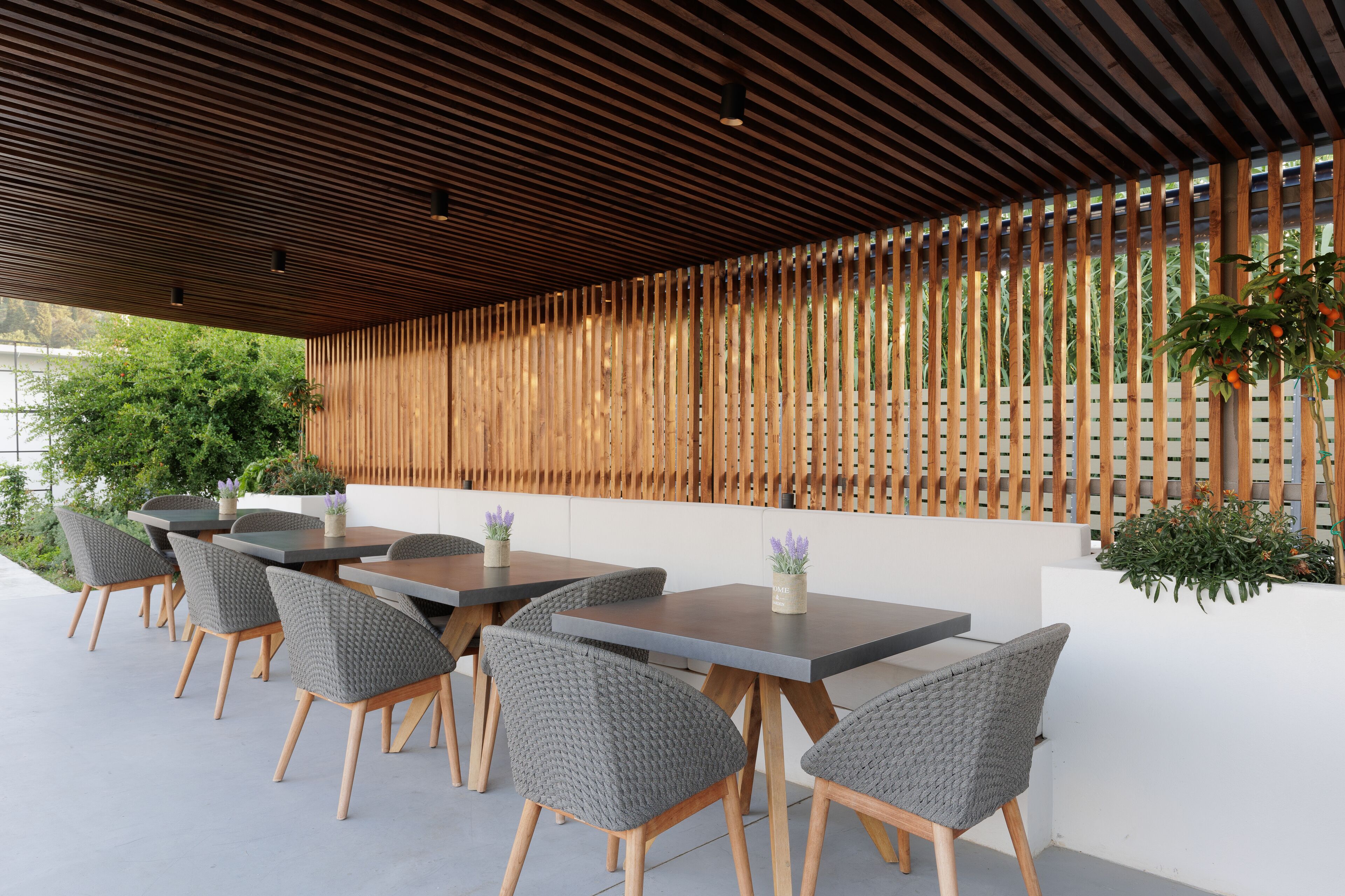 Free buffet breakfast