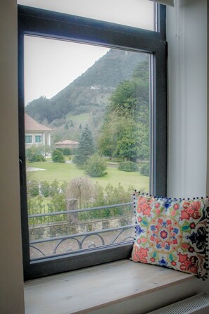 Uitzicht vanuit accommodatie