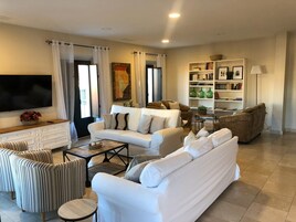 Zona de estar del vestíbulo