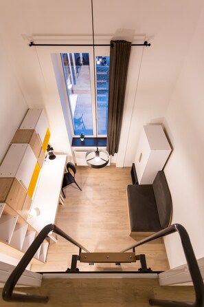 Double Room | Desk, laptop workspace, free WiFi, bed sheets - Apartamenty LAS (Wroclaw)