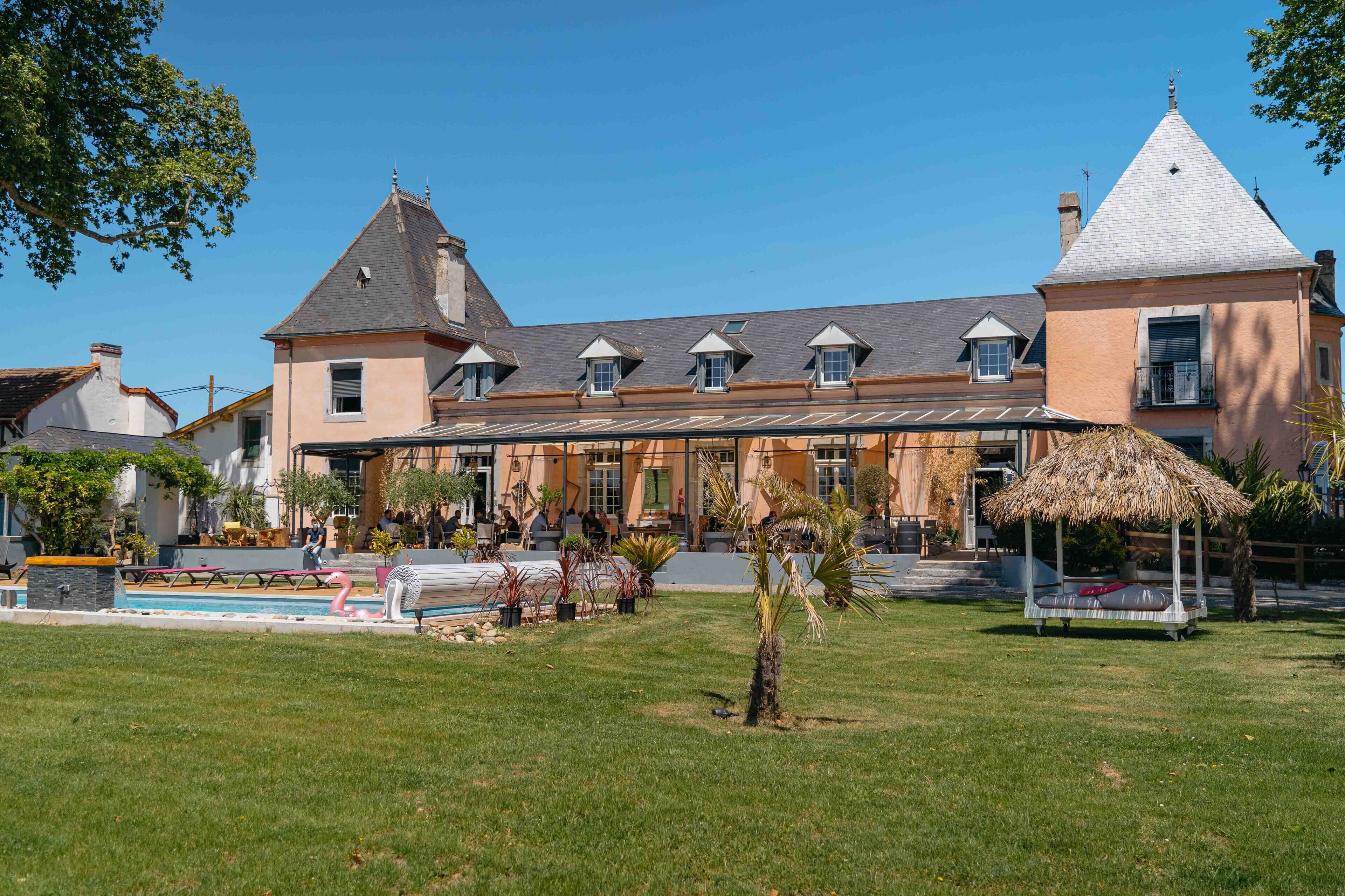 Voorkant van accommodatie