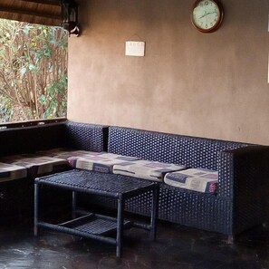 Sala de estar en el lobby